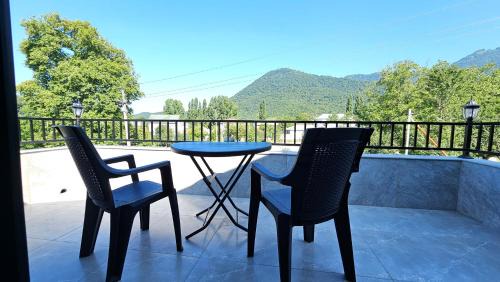 Gabala House | Luxury Milan Mountain Ponoramic Villa, indoor heated pool and jacuzzi with mountain view
