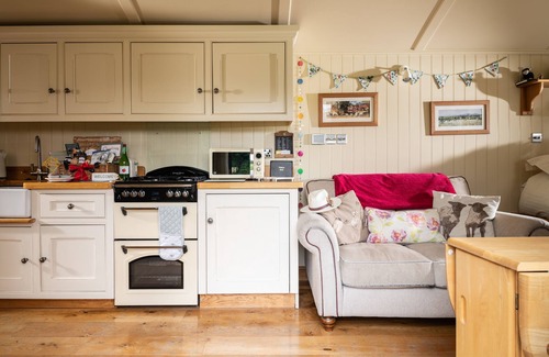 Broadwas Apartment | Luxury Shepherds Hut with private hot tub in quiet rural setting