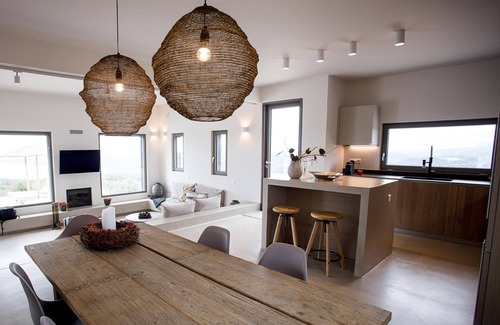 Pylos-Nestoras House | Luxury villa with pool above the picturesque Finikounda Bay, Peloponnese