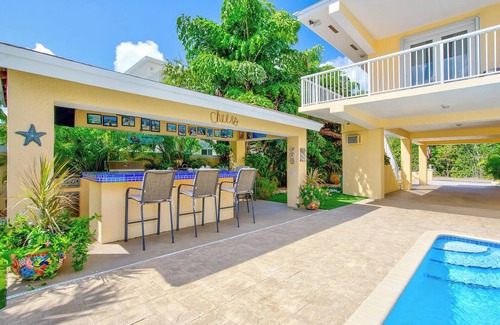 Twin Lakes House | Luxury Water Front Home, Private Pool, Spa, Tiki Bar, 36' Foot Dock with Kayaks