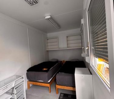 Rutzenham Apartment | Möbilierter Wohncontainer für bis zu 2 Personen