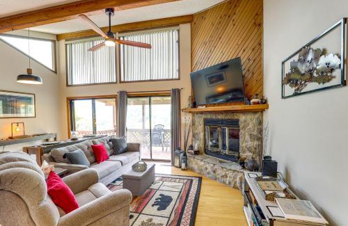 Valley Creek Run House | Maggie Valley Mountain Escape with Fireplace and Deck!