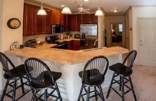 Maggie Valley Condo | Maggie’s Hideaway - Mountain and Fairway view