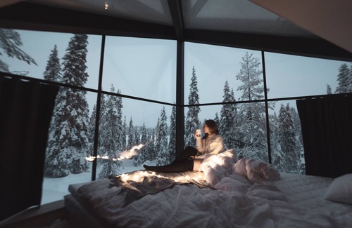 Rukatunturi Cabin | Magical Pond Nature Igloos