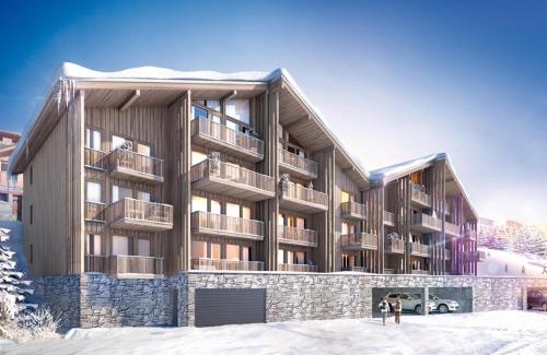 Plagne 1800 Apartment | Magnifique appartement neuf avec grande terrasse et parking, Plagne 1800 - FR-1-455-160