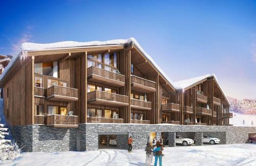 Plagne 1800 Apartment | Magnifique appartement neuf avec grande terrasse et parking, Plagne 1800 - FR-1-455-160