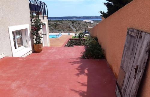 Fitou Apartment | Maison avec vue sur la mer et avec piscine à Fitou