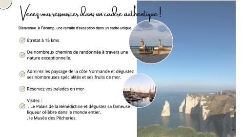 Fecamp House | MAISON DE PECHEUR Vue Port - Commerces aux pieds - 1 à 5 Pers