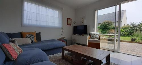 Tregastel House | Maison moderne mitoyenne exposée plein sud avec terrasse