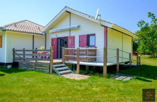 Sanguinet Ski Chalet | Maison PMR à 5 min du lac de Sanguinet 4 personnes