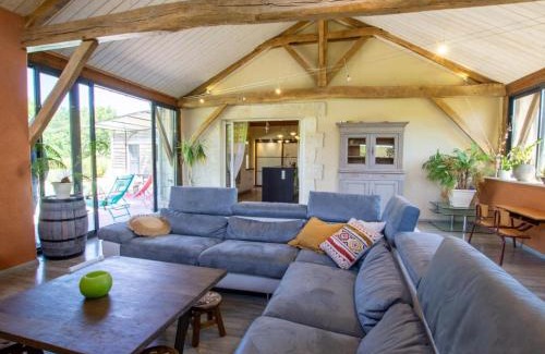 Rampieux House | Maison spacieuse avec piscine chauffée, grand jardin et équipements bébé en Dordogne - FR-1-616-267