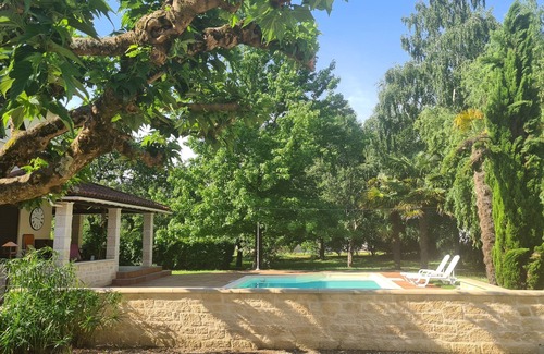 Bergerac House | Maison Style Landais Climatisée. Piscine Privée. Parc. Idéal Pour Familles