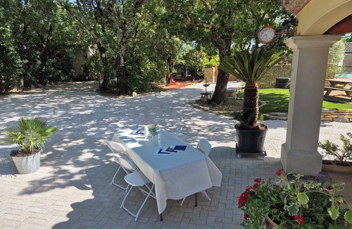 Quissac House | Maisonette 4/6 pers. terrace-garden-pool-spa