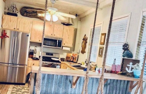 Chauvin House | Make some memories at this unique, family-friendly, waterfront fishing paradise!