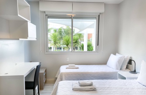 Ponta das Canas Apartment | Marine Home & Resort, condomínio clube com ótima área comum