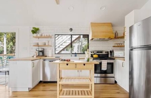 Folly Beach House | Marsh-Front Boho Retreat, 2 Min Walk to Beach, Best Surf Break on Folly!