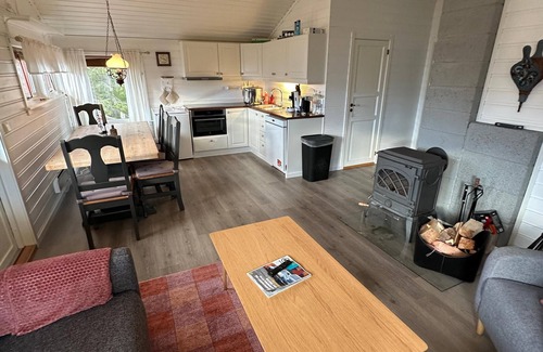 Grovfjord Cabin | Maxi’s Cabin with Sauna and Jacuzzi