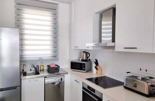 Mazotos Villa | Mazatos Beachfront Gardens | Apartment with Balcony | Stunning & Tranquil.