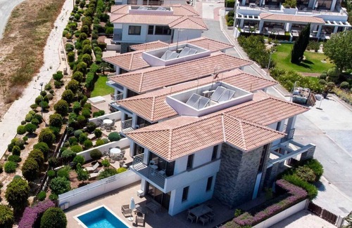 Mazotos Villa | Mazatos Beachfront Gardens | Villa with Garden View and Private Pool| Stunning.