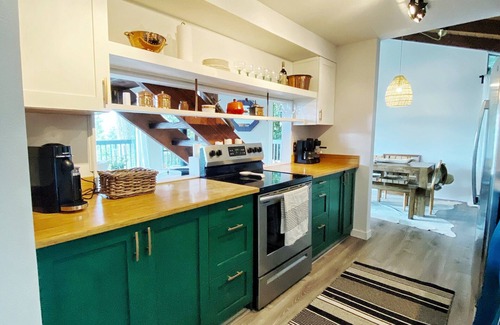 Sudden Valley House | mbrace nature in this bright home that has gorgeous views to the lake and forest