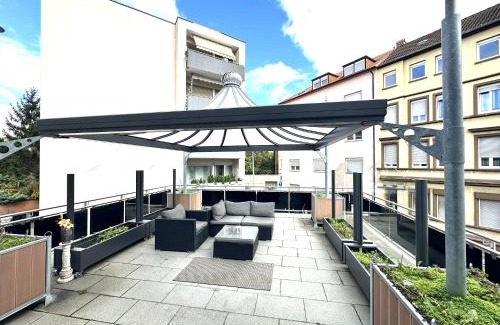 Frankenthal Apartment | Mein Apartment, City Garden, Terrasse, Klima, 6 Personen