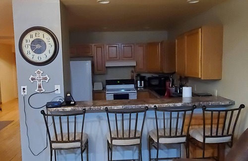 Painesdale House | Miners Lodge - Cozy and one block from the snowmobile/atv trails.