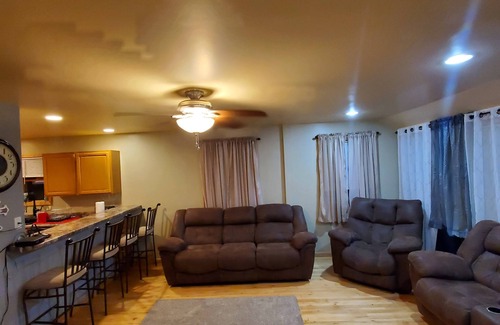 Painesdale House | Miners Lodge - Cozy and one block from the snowmobile/atv trails.