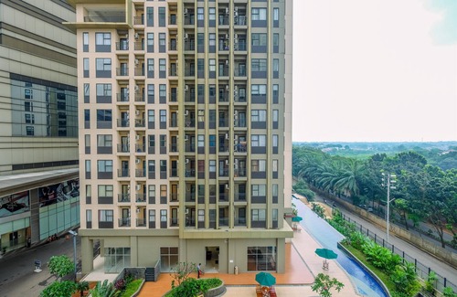 Bekasi Apartment | Minimalist And Cozy Studio (No Kitchen) Transpark Cibubur Apartment