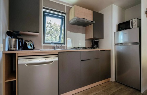 Wanroij House | Mobil-home | Premium | 3 Ch. | 6 pers. | Terrace Lounge | A/C | TV