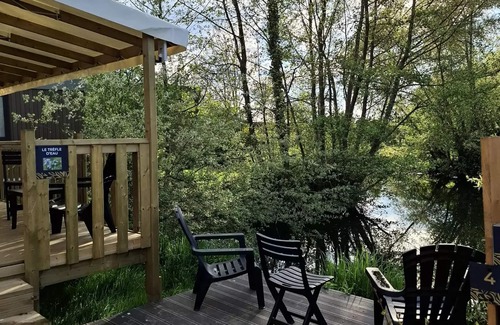 Long House | Mobile home THE TREFLE D'EAU Plot 4- 3 Schlafzimmer 6 Personen