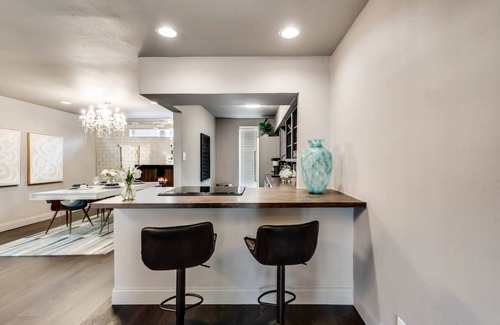 Old East Dallas Condo | Modern 2BR, 2BA luxury condo in central Dallas with private patio, designer interiors, and access to award-winning courtyard retreat.