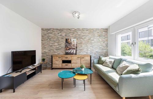 Bonnevoie Apartment | Modern 2BR Apt with Balcony in Central Howald