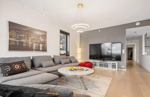 Bjørvika Apartment | Modern 3bed room sea view apartment @ Oslo Barcode