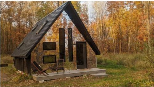 Brook Park House | Modern A Frame in the woods Pet friendly