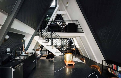 Evergreen House | Modern A-Frame | Mountain Views | Evergreen