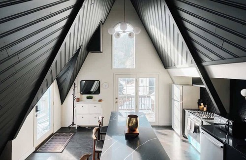 Evergreen House | Modern A-Frame | Mountain Views | Evergreen