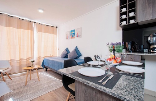 San Joaquin Apartment | Modern and bright family apartment (close to Carlos Valdovinos subway station).