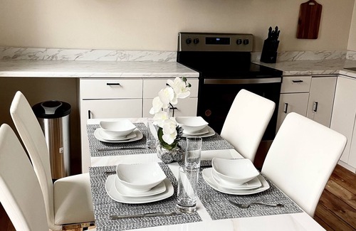 Highlands House | Modern and Spacious Lowell Home w/Private Parking