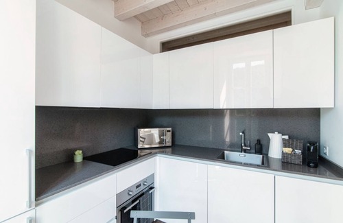 Morcote Apartment | Modern apartment with a view of the lake in Morcote (Balcone sul Lago)