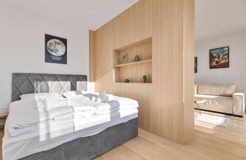 Modra Apartment | Modern Apt with AC and Balcony