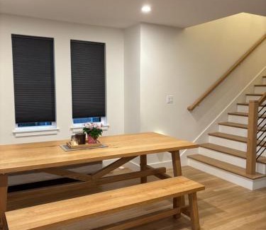 North Weymouth House | Modern bedroom in Weymouth with private bath