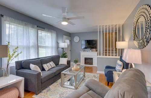 Center Point House | Modern Birmingham Escape with Yard and Fire Pit!