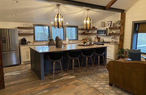 Kirby House | Modern cabin on beautiful Lake Greeson 45 minutes from Hot Springs!