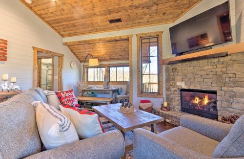 Tuckasegee House | Modern Cabin with Deck, Grill and Chinquapin Amenities