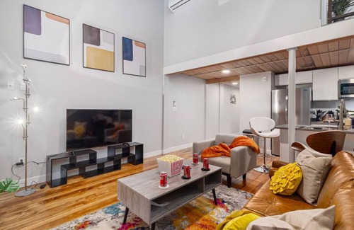 Providence Apartment | Modern Chic Loft | Urban Retreat in Providence