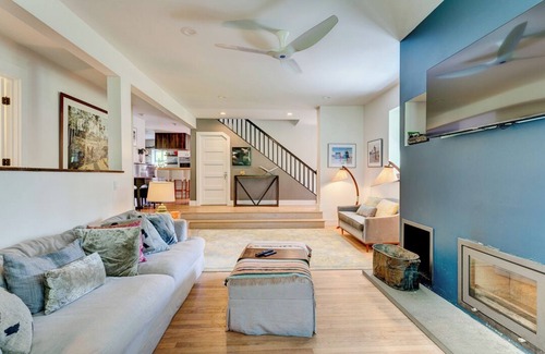 Narrowsburg House | Modern Farmhouse, large 50x20 salt water heated pool.