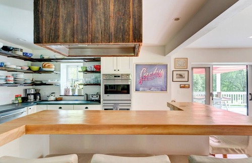 Narrowsburg House | Modern Farmhouse, large 50x20 salt water heated pool.