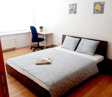 Karlova Ves Apartment | Modern flat, balcony, garage