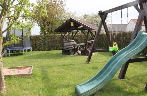 Kroepelin House | Modern Holiday Home in Brusow with Roofed Terrace