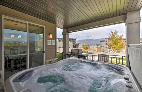 Ogden House | Modern Huntsville Resort Retreat with Deck and Hot Tub